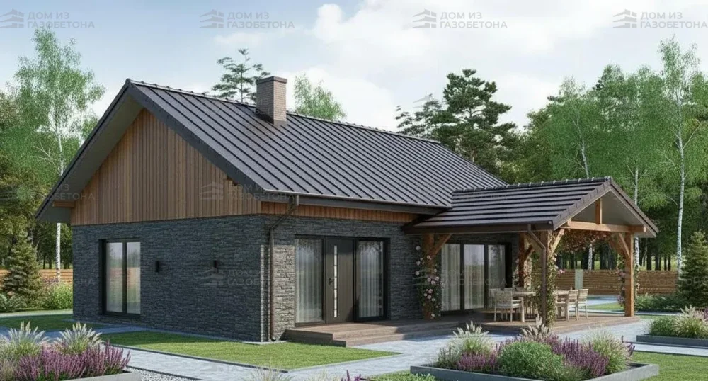 Проект Двухэтажный дом 14 на 21, 203 м2