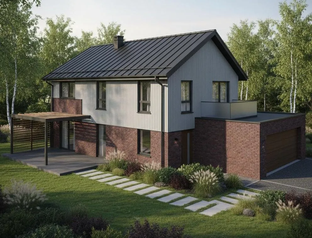 Проект Двухэтажный дом 16 на 20, 267 м2