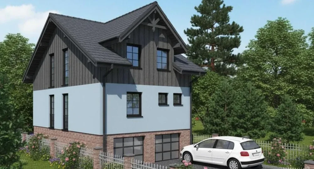 Проект Двухэтажный дом 4 на 12, 113 м2