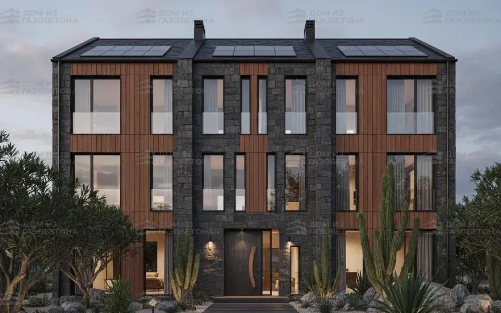 Проект Двухэтажный дом 6 на 13, 126 м2